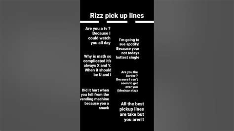 rizz pick uo lines|good rizz pickup lines suspicious.